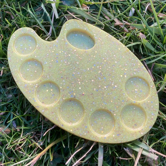 Art Epoxy Resin Paint Palette Poshmark